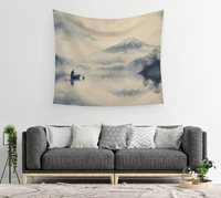 Fisherman Still Water — Wall Tapestry 3