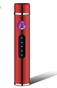 Electric Metal Lighters Smoking Windproof Dual Plasma Rechargeable USB Lighter 11