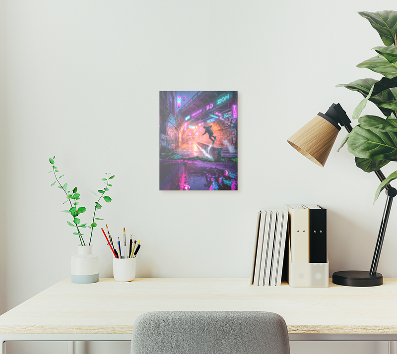 Neon Solitude #8 back