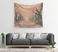 Sakura Avenue — Wall Tapestry 3