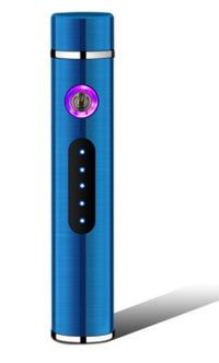 Electric Metal Lighters Smoking Windproof Dual Plasma Rechargeable USB Lighter 5
