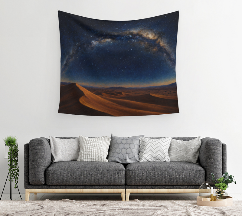 Sahara Milky way back