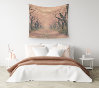 Sakura Avenue — Wall Tapestry 2