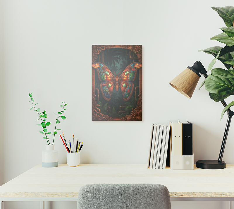 The Atlas Moth back
