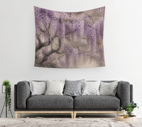 Wisteria in Full Bloom — Wall Tapestry 3