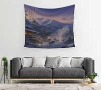 Island sunset — Wall Tapestry 3