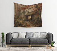 Tea House in the Forest — Wall Tapestry 2