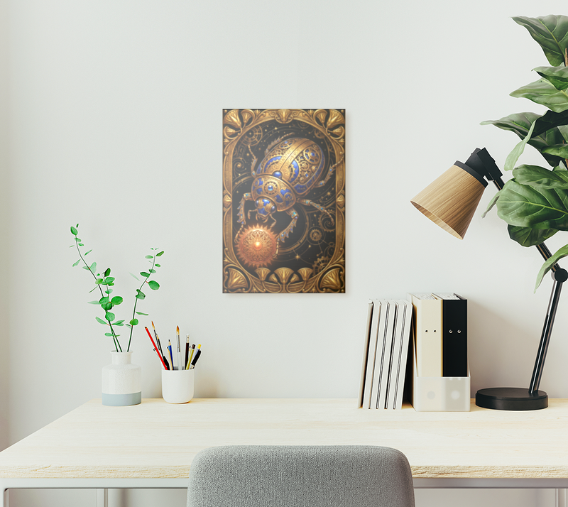 The Scarab King back