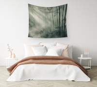 Bamboo Forest Mist — Wall Tapestry 2